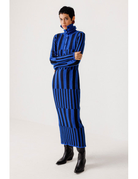 SKFK Jare Dress Indigo Blue