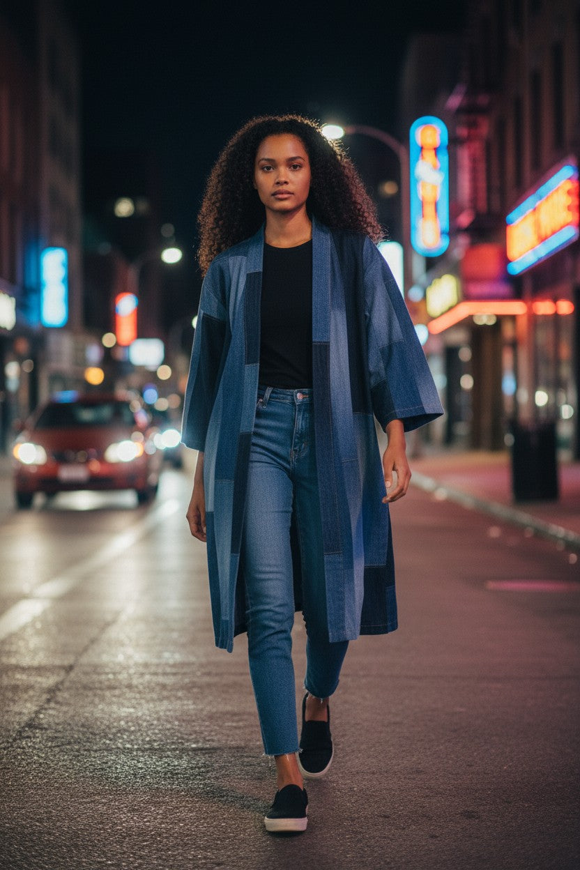 Denim Kimono