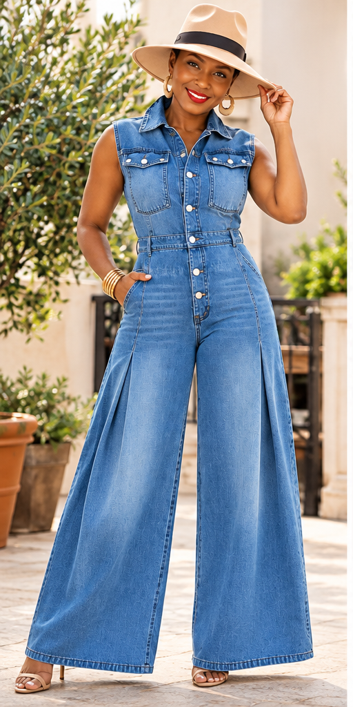 Denim Jumpsuit