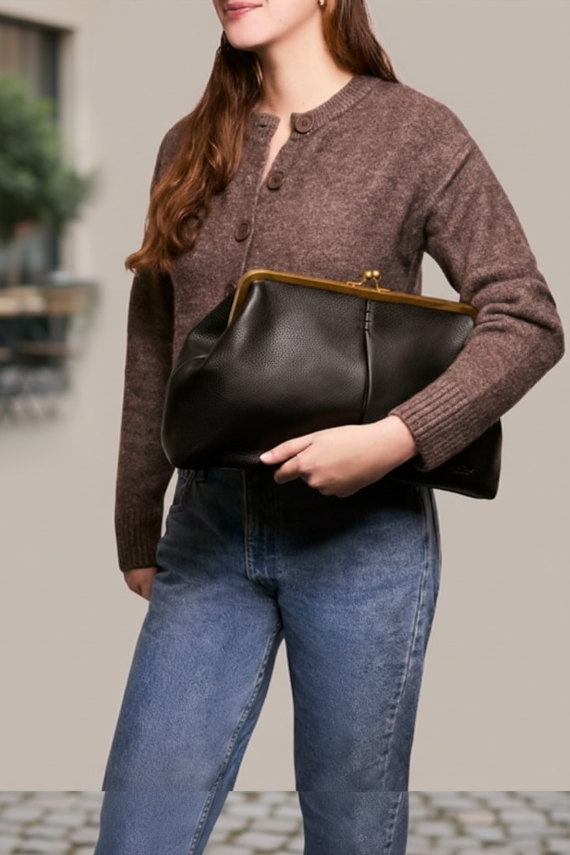Grace & Mercy Kisslock Bag