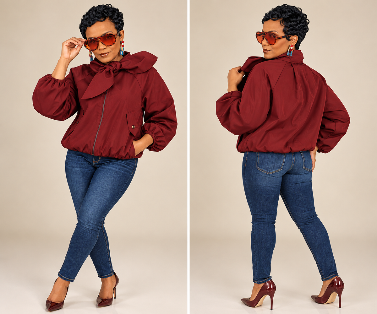 Long Sleeve Puffy Jacket