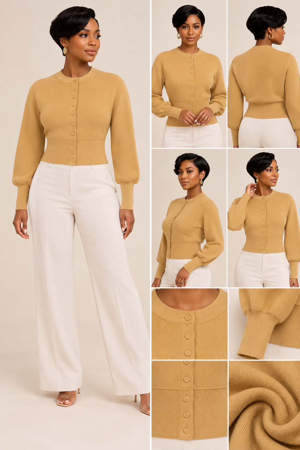 Scalloped Sweater