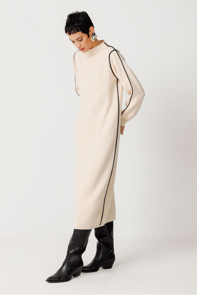 SKFK LEDA Dress Cream